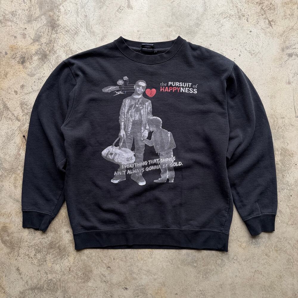 Rare Vintage Pursuit of Happyness Movie Promo Crewneck Sweatshirt
